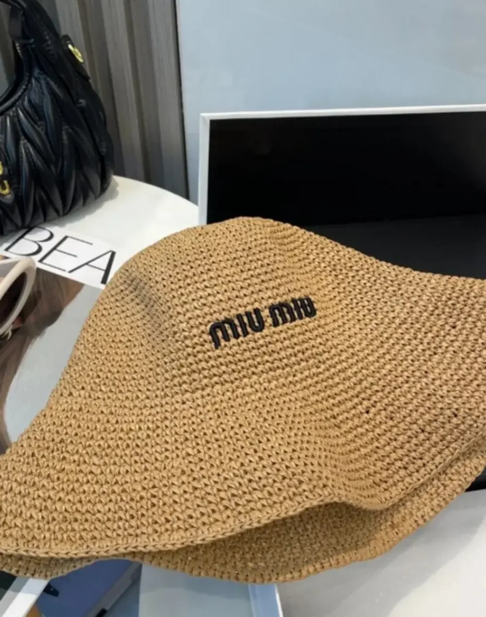 MIU MIU summer straw hat - Picture 3 of 8